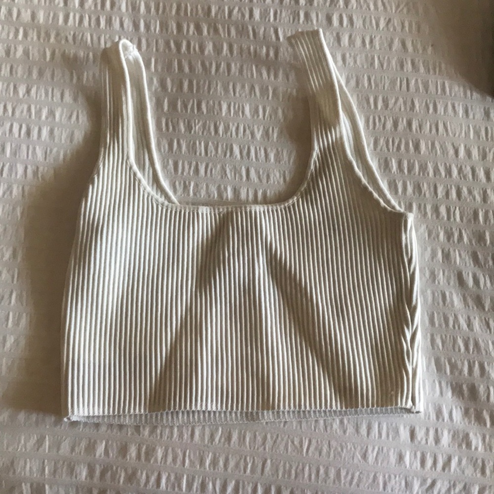 princess poly white top